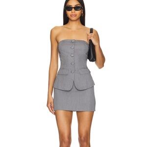 Revolve All the Ways Marni Skirt Set in Gray - Size Small